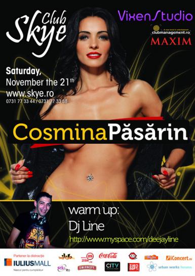 poze cosmina pasarin in club skye