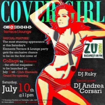 poze cover girl in club elements din bucuresti