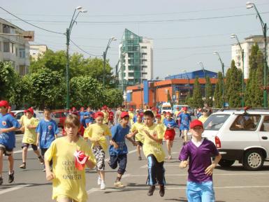 poze crosul vedetelor in herastrau