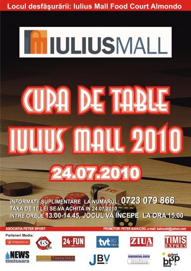 poze cupa de table iulius mall 24 07 2010