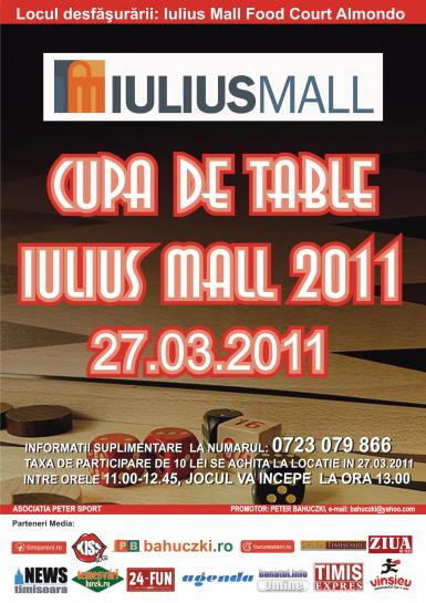 poze cupa de table iulius mall timisoara martie 2011