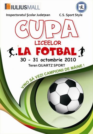 poze cupa liceelor la fotbal la iulius mall suceava