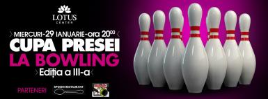 poze cupa presei la bowling
