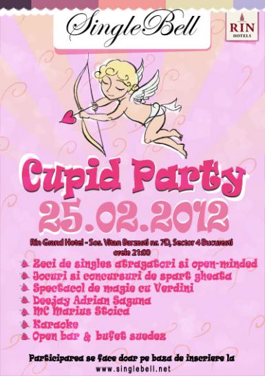 poze cupid party dragobete style