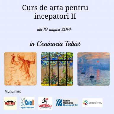 poze  curs de arta pentru incepatori ii