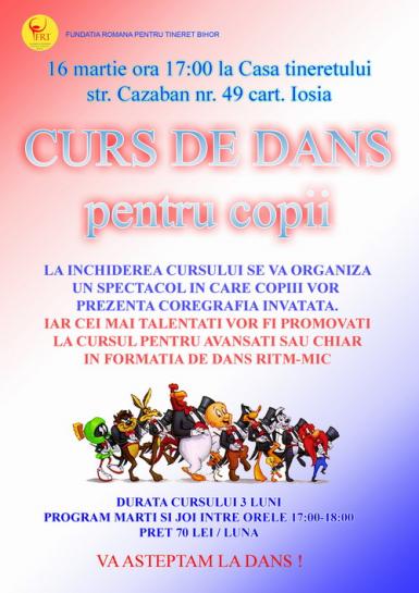 poze curs de dans pentru copii oradea