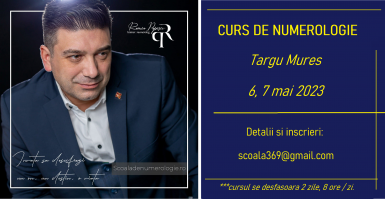 poze curs de numerologie in sala la targu mures