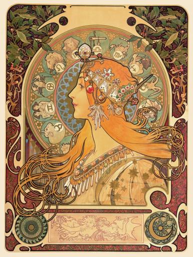 poze curs de pictura art nouveau