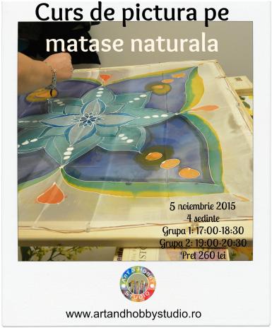 poze curs de pictura pe matase naturala