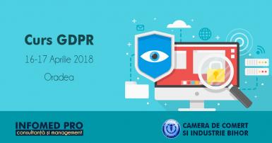 poze curs gdpr in oradea 16 17 aprilie