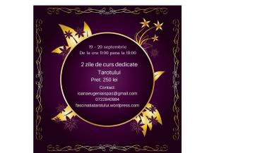 poze curs introductiv de tarot