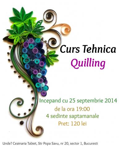 poze curs tehnica quilling