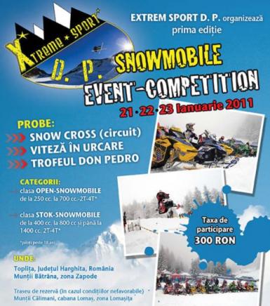 poze d p snowmobile event competition prima editie