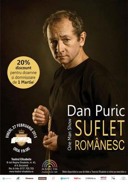 poze dan puric one man show suflet romanesc la teatrul elisabeta