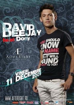 poze david deejay dony in after eight din cluj napoca