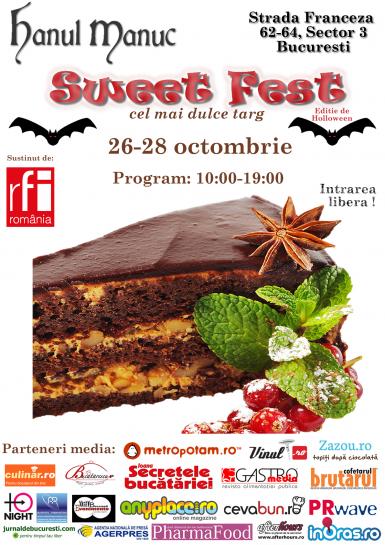 poze de halloween la sweet fest in bucuresti