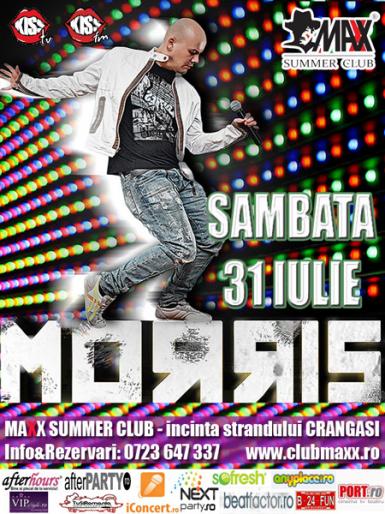 poze concert morris in maxx summer club din bucuresti