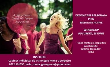 poze dezvoltare personala prin meditatii active bucuresti 28 iunie