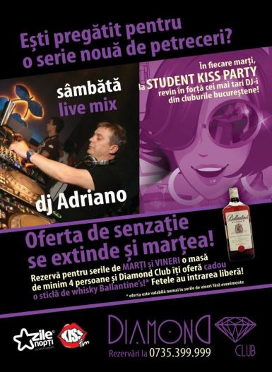 poze dj adriano in club diamond