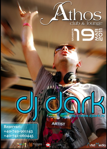 poze dj dark at club athos