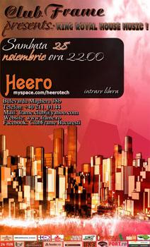 poze dj heero in frame club din bucuresti