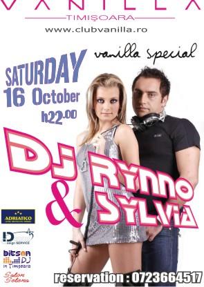 poze dj rynno si sylvia vanilla club