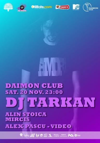 poze dj tarkan la daimon club