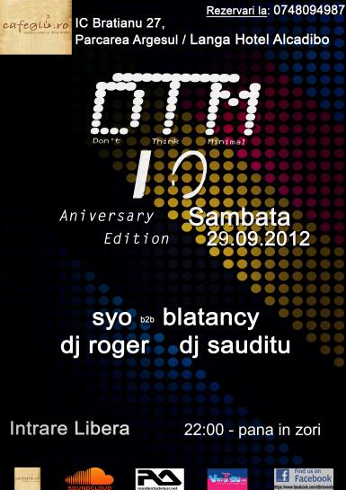 poze don t think minimal 10 aniversary edition cafegiu ro pitesti arges