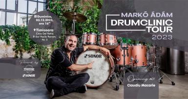poze drumclinic sonor adam marko