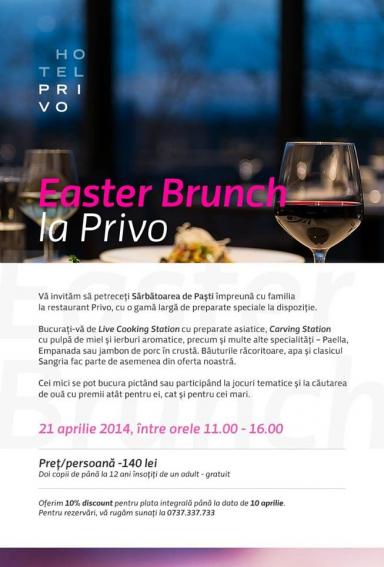 poze easter brunch la privo