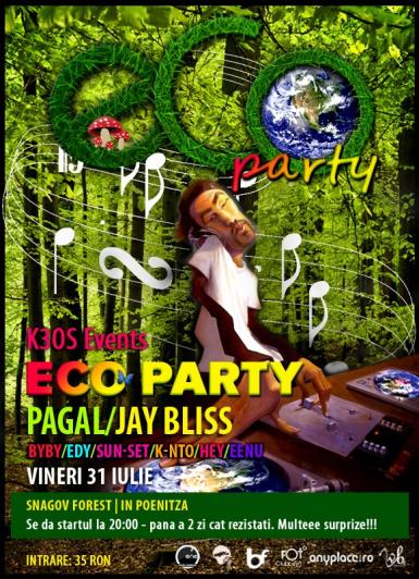 poze eco party in padurea snagov