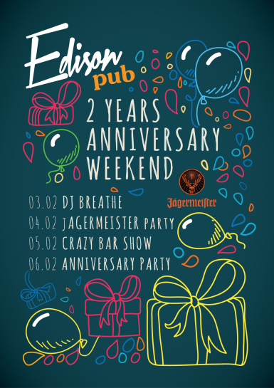 poze edison pub two years aniversary wild weekend