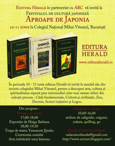 poze editura herald la festivalul aproape de japonia 10 11 iunie 2011 colegiul national mihai viteazul bucuresti