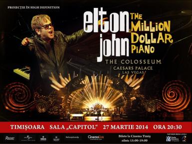 poze elton john the million dollar piano