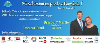 poze eveniment caritabil fii schimbarea pentru romania brasov