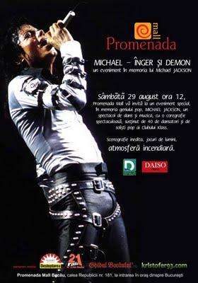 poze eveniment in memoria lui michael jackson in bacau