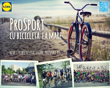 poze evenimentul prosport cu bicicleta la mare la bucuresti