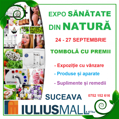 poze expo sanatate din natura iulius mall suceava