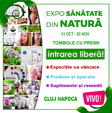 poze expo sanatate din natura vivo cluj napoca