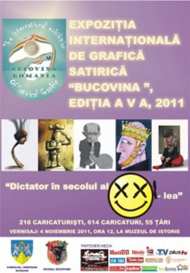 poze expozitia internationala de grafica satirica la suceava