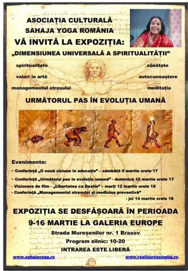 poze expozitie dimensiunea universala a spiritualitatii 