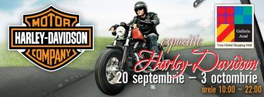 poze expozitie harley davidson in arad