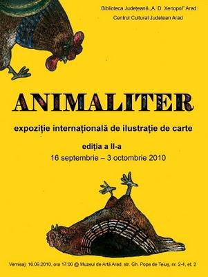 poze expozitie internationala de ilustratie de carte animaliter arad