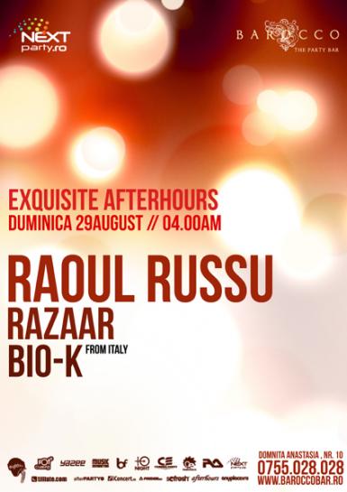 poze exquisite afterhours la barocco bar din bucuresti