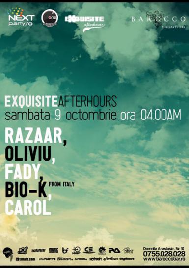 poze exquisite afterhours la barocco bar din bucuresti