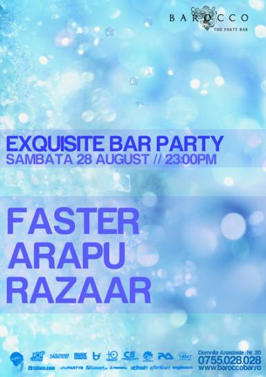 poze exquisite bar party la barocco bar din bucuresti