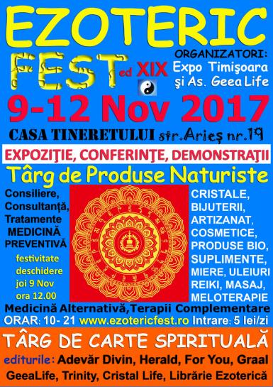 poze ezotericfest timisoara 9 12 nov 2017 casa tineretului conferin