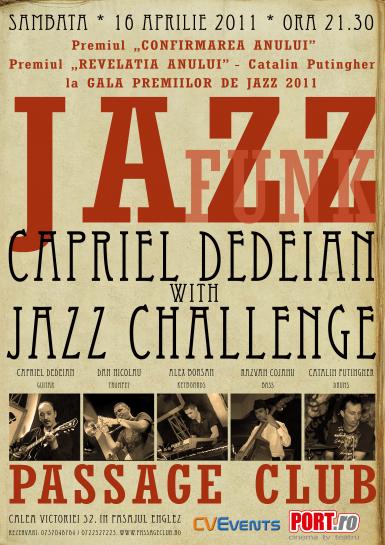 poze concert capriel dedeian jazz challenge in passage club