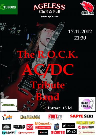 poze concert tribut ac dc in ageless club