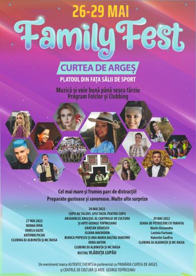 poze family fest curtea de arges